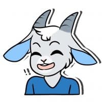 «Goat» sticker set