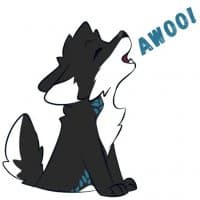 «Mr Wolf» sticker set
