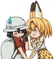 «（￣３￣） Kemono Friends II» sticker set