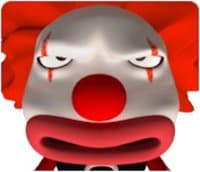 «Clown» sticker set