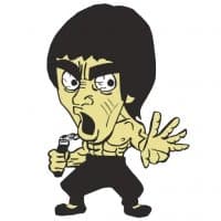 «Bruce_Lee_EN_team» sticker set