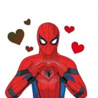 «Spiderman» sticker set