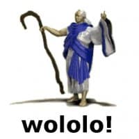 «wololo» sticker set