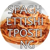 «Spaghetti Shitposting» sticker set
