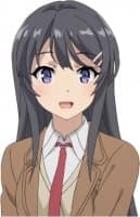 «Mai Sakurajima» sticker set