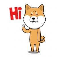 «shiba» sticker set