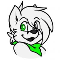 «Whitefox» sticker set