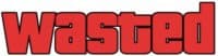 «Wasted» sticker set