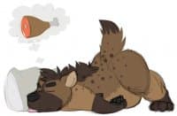 «Hyenas» sticker set