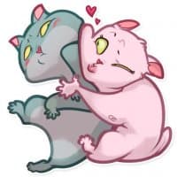 «Catality!» sticker set