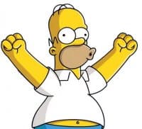 «Homero» sticker set