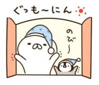 «penguin and cat days2» sticker set