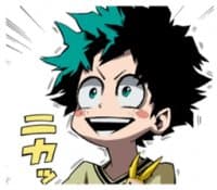 «@stickersline MY HERO ACADEMIA» sticker set