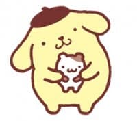 «Pompompurin» sticker set