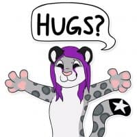 «LiquidFurry» sticker set