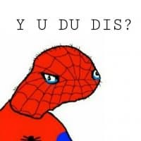 «Spooderman» sticker set