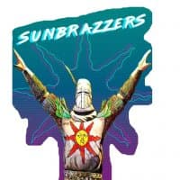 «sunbrazzers» sticker set