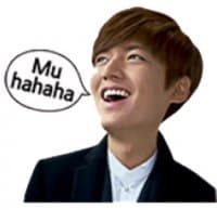«k-drama» sticker set