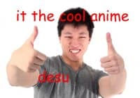 «animespew» sticker set