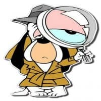 «Droopy» sticker set