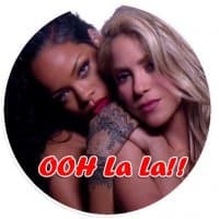 «Shakira» sticker set
