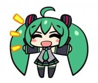 «初音未來與Piapro Characters 動態貼圖 @SeanChannel» sticker set