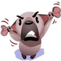 «Mugsy» sticker set