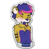 «Colin-Lion» sticker set