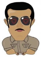 «Bollywood» sticker set