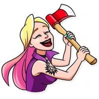 «Demons Day» sticker set