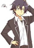 «Hachiman Hikigaya» sticker set