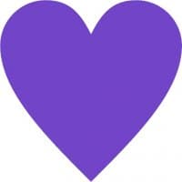 «violet» sticker set