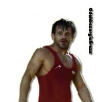 «wrestling» sticker set