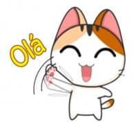 «GatinhoBy@Bornier» sticker set
