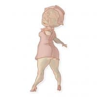 «Nurse» sticker set