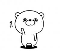 «Bear100%» sticker set
