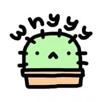 «cactus» sticker set