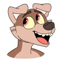 «KomDog» sticker set