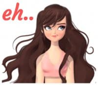 «AMORA by @amoera» sticker set