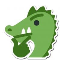 «Thinking Dragons» sticker set