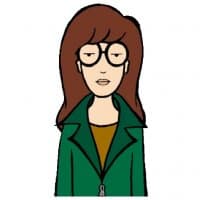 «Daria» sticker set