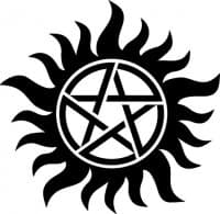 «Supernatural» sticker set