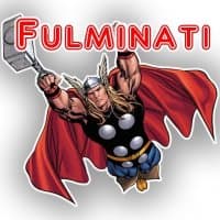 «fulminati» sticker set