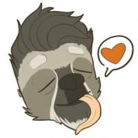 «Chewie» sticker set