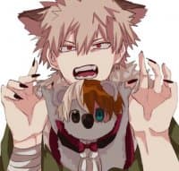 «Bakugou Katsuki @Bakugou» sticker set