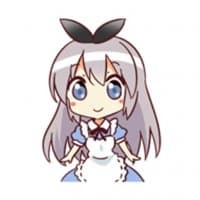 «CUTE GIRL Alice @Nekosticker» sticker set