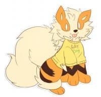 «Arcanine» sticker set