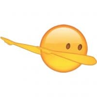 «Dab» sticker set