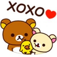 «Rilakkuma» sticker set