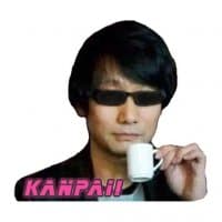 «A HIDEO KOJIMA PRODUCTION» sticker set